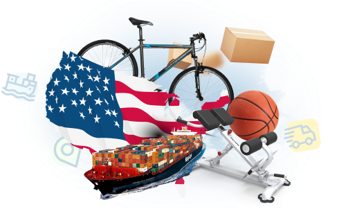 Доставка спортивных товаров из США
