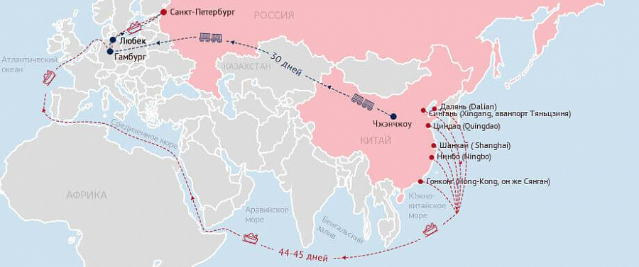 Грузоперевозки из Шанхая в Россию. Оптимизация стоимости услуги